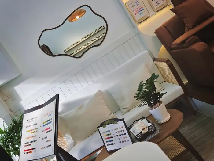 Không gian ghế sofa cho khách chờ