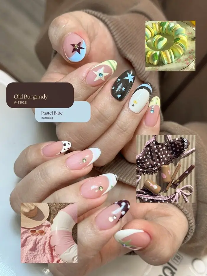 Mẫu nail thiết kế Nail By Thảo