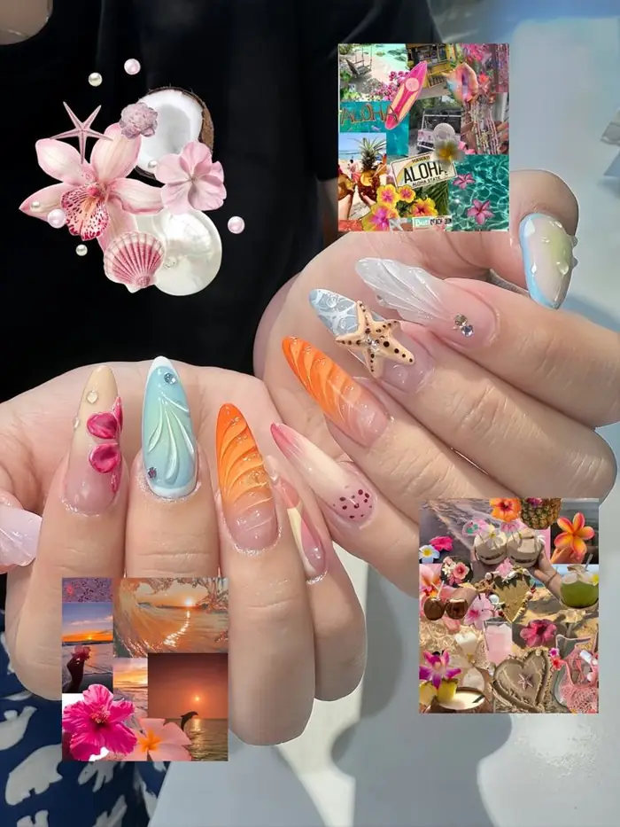 Mẫu nail thiết kế Nail By Thảo