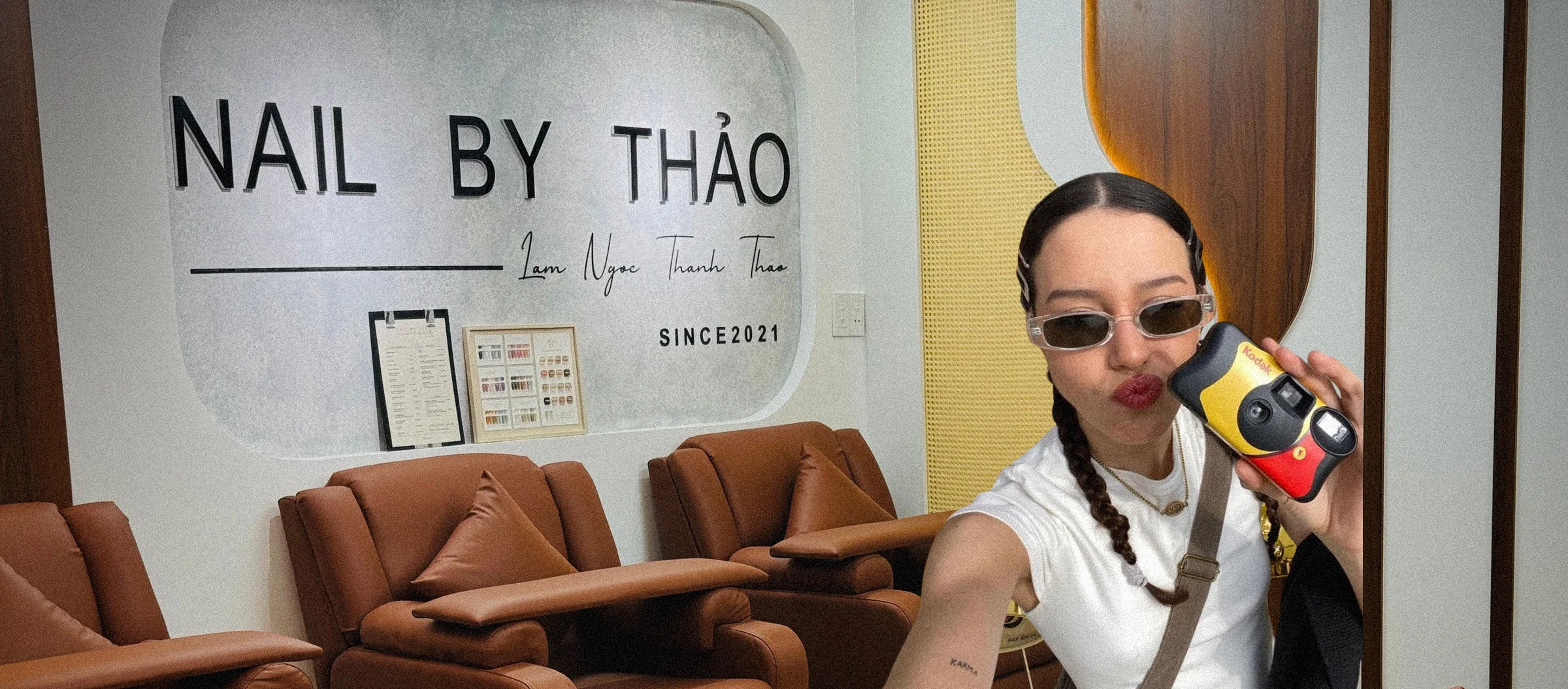Lâm Ngọc Thanh Thảo - chủ tiệm NAIL BY THẢO Đồng Đen, Tân Bình